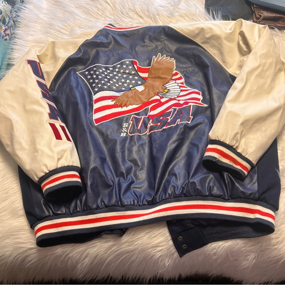 Steve & Barry's Blue Bomber Jacket